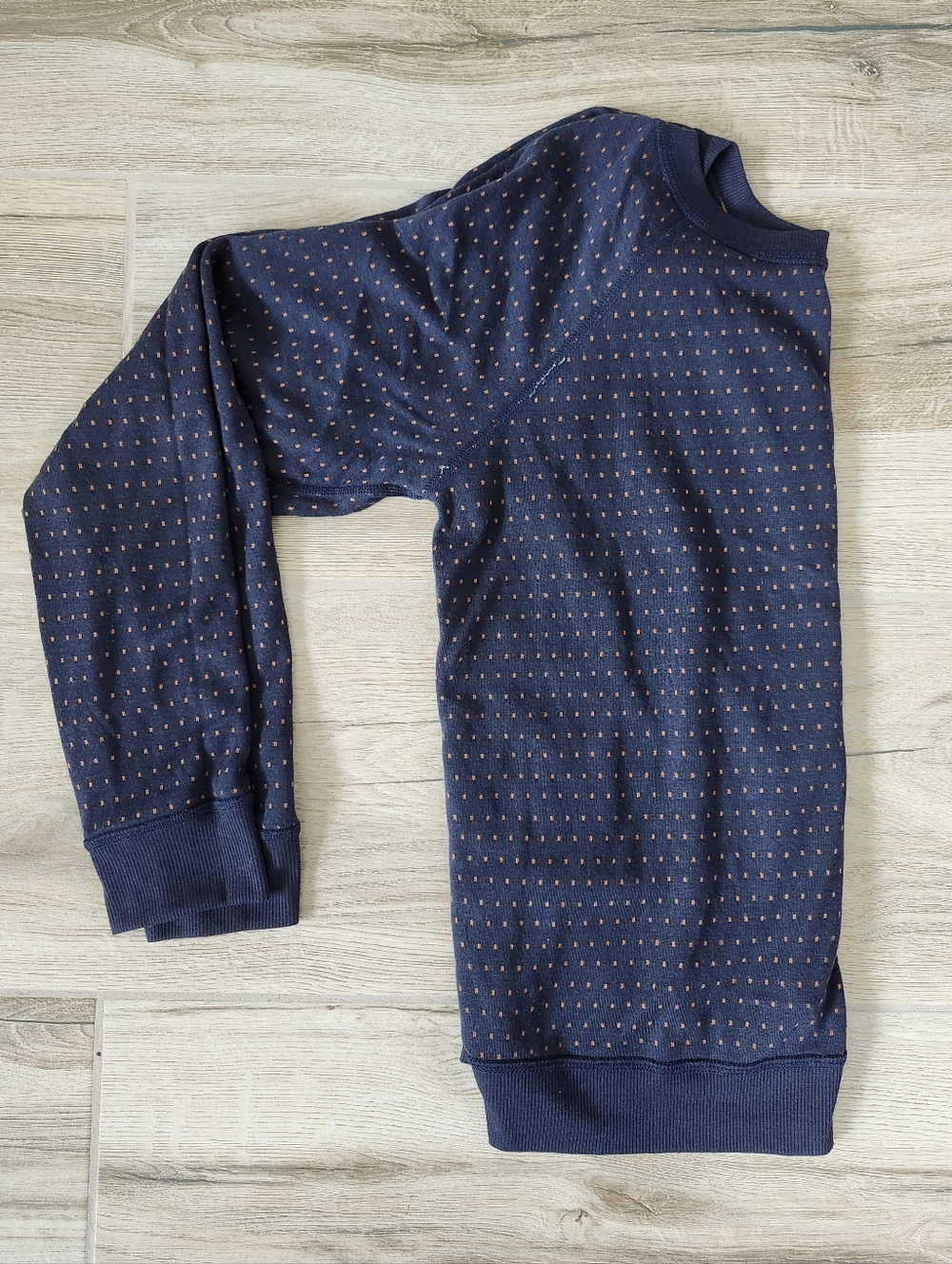 Marine Layer Reversible Raglan  Blue Orange Shirt Women's M - Picture 9 of 10